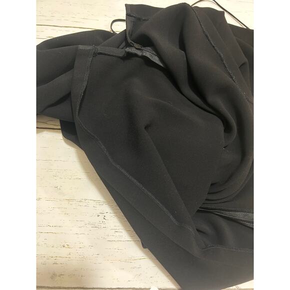 TAHARI Women's Y2K Evening Spaghetti Strap Maxi Dress 8 Square Neck Side Zippers - Picture 11 of 11